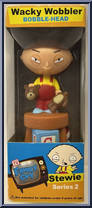 Stewie (Stool) from Family Guy - Wacky Wobblers manufactured by Funko [Front]