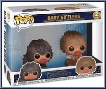 Baby Nifflers (Brown) from Fantastic Beasts - Pop! Sets manufactured by Funko [Front]