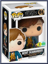 Newt Scamander (Briefcase) from Fantastic Beasts - Pop! Vinyl Figures manufactured by Funko [Front]