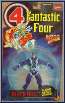 Black Bolt from Fantastic Four - Series 1 manufactured by Toy Biz [Front]
