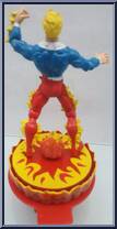 Human Torch (Johnny Storm) from Fantastic Four - Series 4 manufactured by Toy Biz [Loose]
