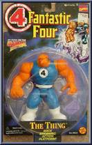 Thing (Rock Breaking Action Platform) from Fantastic Four - Series 4 manufactured by Toy Biz [Front]