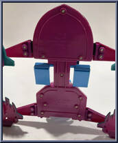 Thing's Sky Cycle from Fantastic Four - Vehicles manufactured by Toy Biz [Loose]