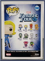 Invisible Girl from Fantastic Four - Pop! Vinyl Figures manufactured by Funko [Back]