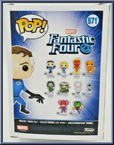 Mister Fantastic from Fantastic Four - Pop! Vinyl Figures manufactured by Funko [Back]