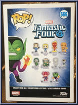 Super-Skrull from Fantastic Four - Pop! Vinyl Figures manufactured by Funko [Back]