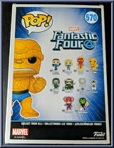 Thing (10" Scale) from Fantastic Four - Pop! Vinyl Figures manufactured by Funko [Back]