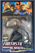 Mr. Fantastic (Rubberized) from Fantastic Four - Movie - Series 5 manufactured by Toy Biz [Front]
