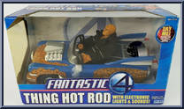 Thing Hotrod from Fantastic Four - Movie - Vehicles manufactured by Toy Biz [Front]