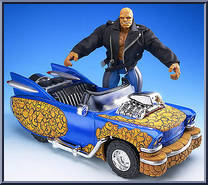 Thing Hotrod from Fantastic Four - Movie - Vehicles manufactured by Toy Biz [Loose]
