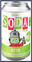 Otto (Orange) from Fantastik Plastik - Soda manufactured by Funko [Front]