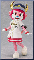 Buffalo Bell (Orix Buffaloes) from Figma - Baseball manufactured by Max Factory [Loose]