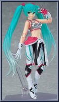 Racing Miku (2013 EV Mirai Version) from Figma - Hatsune Miku GT Project manufactured by Max Factory [Loose]