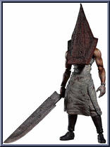 Red Pyramid Thing Action Figure
