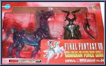 Odin & Sleipnir (Clear) from Final Fantasy VIII - ArtFX - Guardian Force manufactured by Kotobukiya [Front]