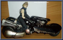Cloud Strife (Fenrir Bike) from Final Fantasy VII - Advent Children: Deluxe Figures manufactured by Play Arts [Marieru-san''s Collection]