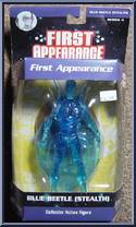 Blue Beetle (Stealth) from First Appearance - Series 4 - Brave New World manufactured by DC Direct [Front]