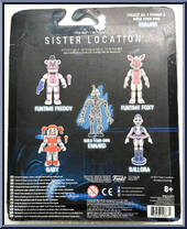 Baby (Circus) from Five Nights at Freddy's - Action Figures manufactured by Funko [Back]