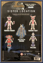 Funtime Freddy from Five Nights at Freddy's - Action Figures manufactured by Funko [Back]