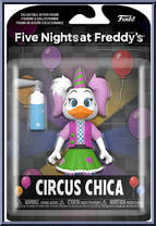 Circus Chica from Five Nights at Freddy's - Action Figures manufactured by Funko [Front]