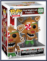 Gingerbread Foxy from Five Nights at Freddy's - Pop! Vinyl Figures manufactured by Funko [Front]