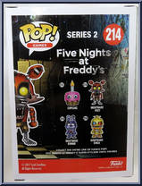 Nightmare Foxy from Five Nights at Freddy's - Pop! Vinyl Figures manufactured by Funko [Back]
