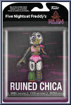 Ruined Chica from Five Nights at Freddy's - Action Figures manufactured by Funko [Front]
