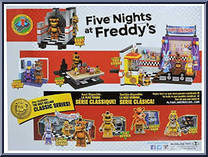 East Hall from Five Nights at Freddy's - Construction Sets manufactured by McFarlane [Back]