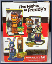 Withered Freddy from Five Nights at Freddy's - Construction Sets manufactured by McFarlane [Back]