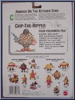 Chip the Ripper from Food Fighters - Refrigerator Rejects manufactured by Mattel [Back]