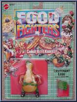 Lieutenant Legg from Food Fighters - Kitchen Commandos manufactured by Mattel [Front]