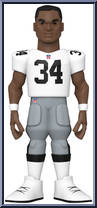 Bo Jackson (White Jersey) (Raiders) from Football - Vinyl Gold - 5" Scale manufactured by Funko [Loose]