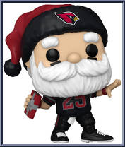Cardinals Santa (Throwing) Action Figure