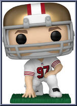 Nick Bosa (White & Red Uniform) (49ers) Action Figure