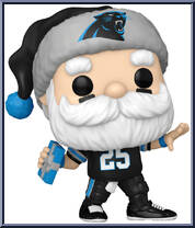 Panthers Santa (Throwing) Action Figure