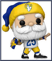 Rams Santa (Throwing) Action Figure