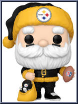 Steelers Santa Action Figure