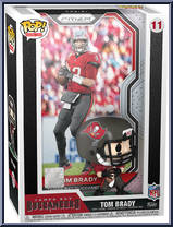 Tom Brady (Buccaneers) from Football - Pop! Trading Cards manufactured by Funko [Front]