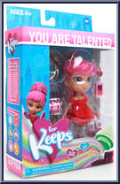 Sophia (Hot Pink Hair) from For Keeps - Basic Series manufactured by Loyal Subjects [Front]