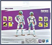 Deo & Siona from Fortnite - Victory Royale manufactured by Hasbro [Back]