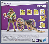 Mancake from Fortnite - Victory Royale manufactured by Hasbro [Back]