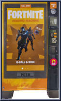 Ruin / 8-Ball from Fortnite - Vending Machines manufactured by Jazwares [Front]