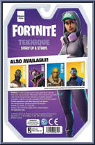 Teknique (Solo Mode) from Fortnite - Basic Series manufactured by Jazwares [Back]