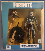 Skull Trooper from Fortnite - Basic Series manufactured by McFarlane [Front]