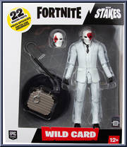 Wild Card (Red) from Fortnite - Basic Series manufactured by McFarlane [Front]