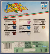 Roberto Donadoni from Forza Campioni - Basic Series manufactured by Kenner [Back]