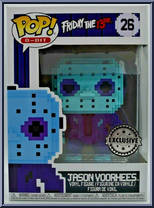 Jason Voorhees (Aqua Mask) (8-Bit) from Friday the 13th - Pop! Vinyl Figures manufactured by Funko [Front]