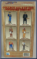 Wyatt Earp from Frontier Heroes - Basic Series manufactured by In Time Products [Back]