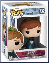 Anna (Turqoise) from Frozen - Frozen II Pop! manufactured by Funko [Front]