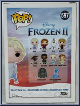 Elsa from Frozen - Frozen II Pop! manufactured by Funko [Back]